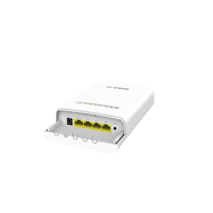 IP-COM Punto de Acceso Wifi CPE6S 802.11ac 867Mbps 12dBi Exterior 5GHz para Vigilancia CCTV y Acceso Inalámbrico de Banda Ancha 3