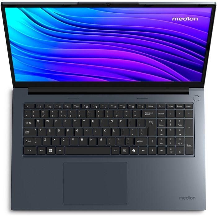 Portátil MEDION AKOYA E17223 MD62638 Windows 11, 17.3" FHD Intel Celeron N100, 4 GB de RAM, 128 GB de SSD, AZERTY 4