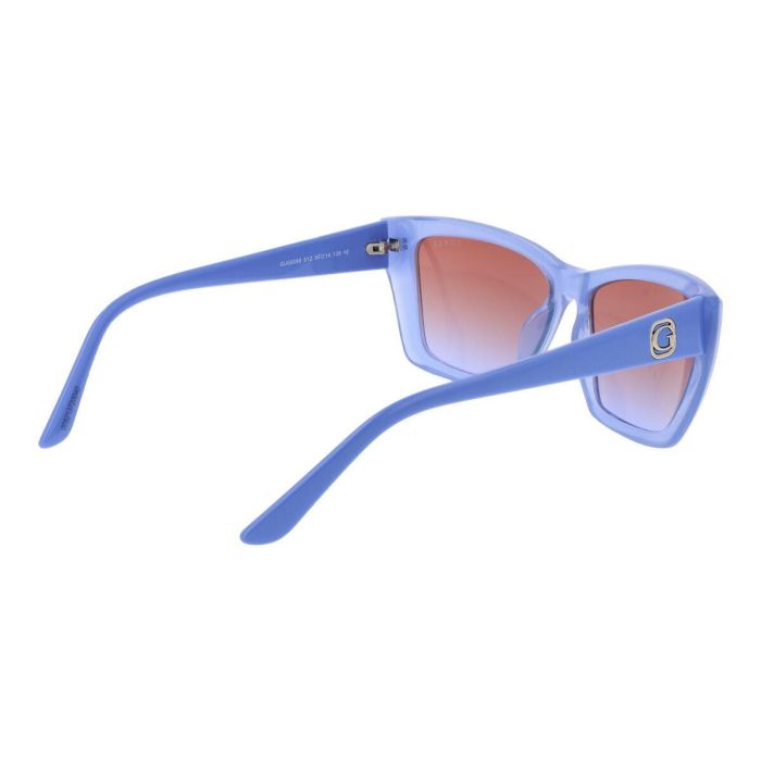 Guess Gafas de Sol GU00098 81Z Cat-eye Lila para Mujer - Gafas de Sol de Lujo 1
