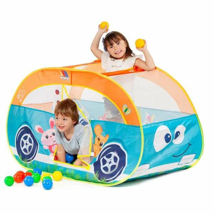Molto Parque de Bolas Infantil con Diseño de Coche, Incluye 25 Bolas, Ideal para Bebés a Partir de 1 Año, en Tela y Plástico. 7 Molto Parque de Bolas Infantil con Diseño de Coche, Incluye 25 Bolas, Ideal para Bebés a Partir de 1 Año, en Tela y Plástico. 7
