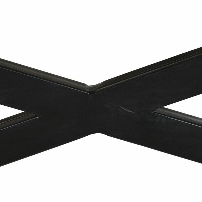 Mesa Centro Colonial DKD Home Decor Natural Negro 120 x 55 x 120 cm 2