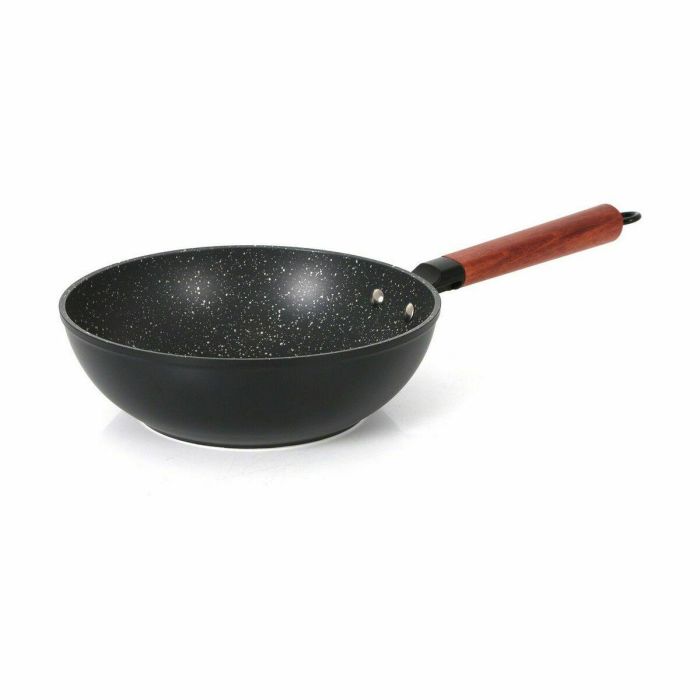 Sartén Wok Quttin Doha Aluminio Forjado 47 x 24 x 8 cm (6 Unidades) 1