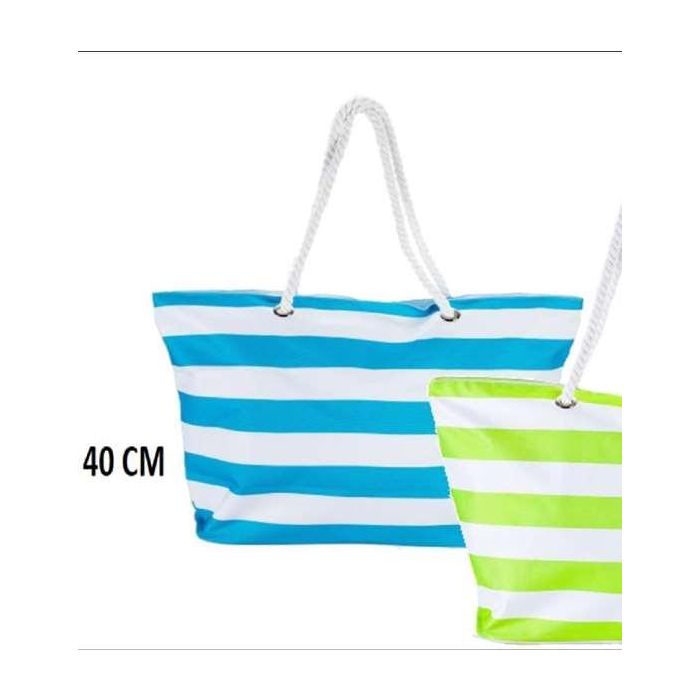 Bolso de playa oxford polyester 59x19x40cm - modelos surtidos 1 Bolso de playa oxford polyester 59x19x40cm - modelos surtidos 1