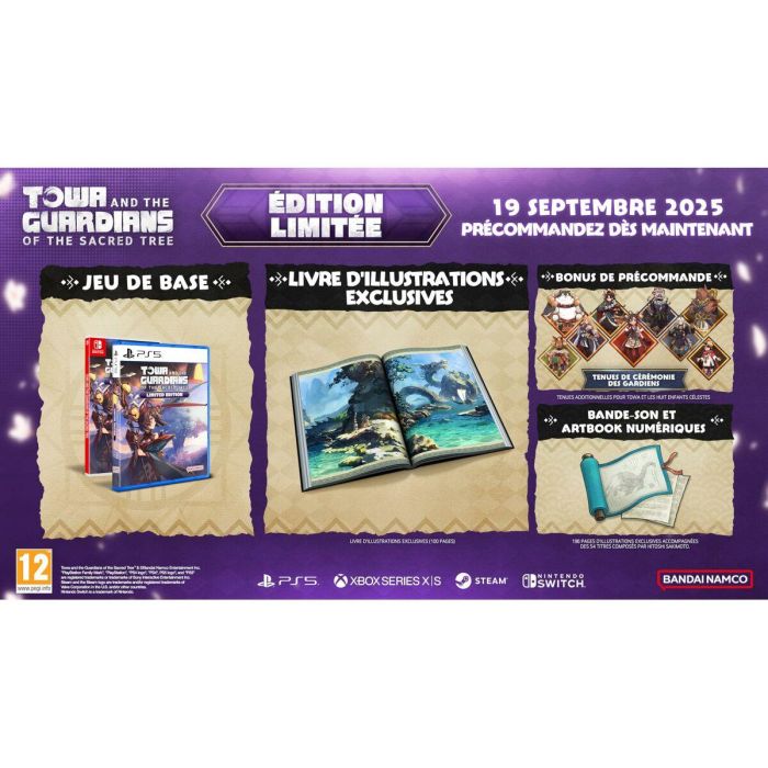 Bandai Namco Entertainment Towa y los Guardianes del Árbol Sagrado - Edición Limitada - Juego de Nintendo Switch 11