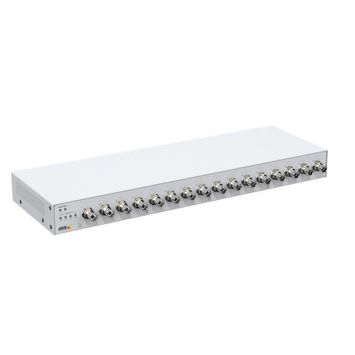 Axis M7116 Codificador de vídeo 16 canales Zipstream para sistemas analógicos con control PTZ, montaje en rack, H.264/H.265 1 Axis M7116 Codificador de vídeo 16 canales Zipstream para sistemas analógicos con control PTZ, montaje en rack, H.264/H.265 1