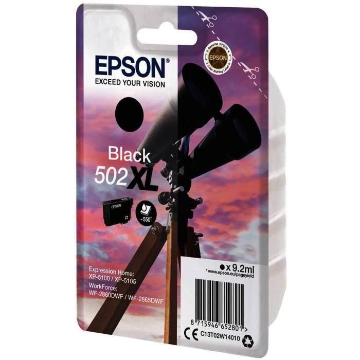 Epson Tinta Negro Xp-5100, 5105 - Wf2860Dwf,2865Dwf - Nº 502XL 4