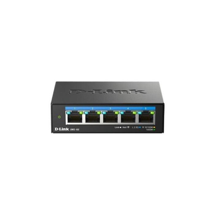 Switch D-Link DMS-105 5 Puertos/ RJ-45 10/100/1000 Switch D-Link DMS-105 5 Puertos/ RJ-45 10/100/1000