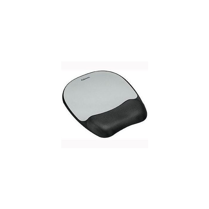 Fellowes Alfombrilla Con Reposamuñecas Memory Foam Plateado Fellowes Alfombrilla Con Reposamuñecas Memory Foam Plateado
