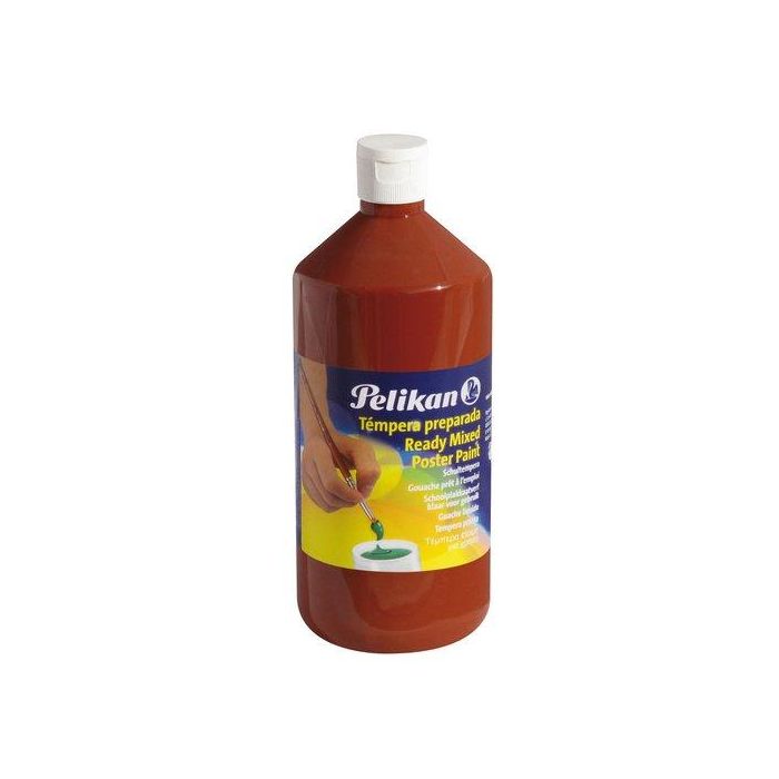 Tempera Pelikan 1000 Ml (Bote) 742/1L Siena Tostada Nº190
