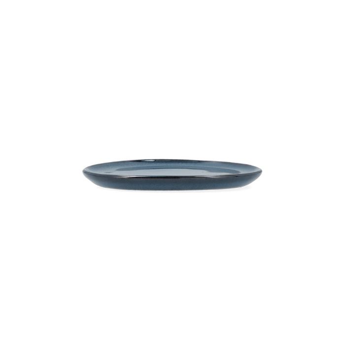 Bidasoa Plato Llano Cerámico Ikonic Azul 11x11 cm - Juego de 12 Unidades con Relieves Orgánicos, Apto Lavavajillas y Microondas 1 Bidasoa Plato Llano Cerámico Ikonic Azul 11x11 cm - Juego de 12 Unidades con Relieves Orgánicos, Apto Lavavajillas y Microondas 1