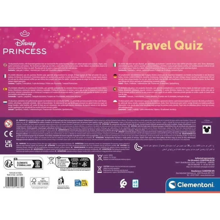 Clementoni Escritorio Educativo Princesa CLE8005125166756 3