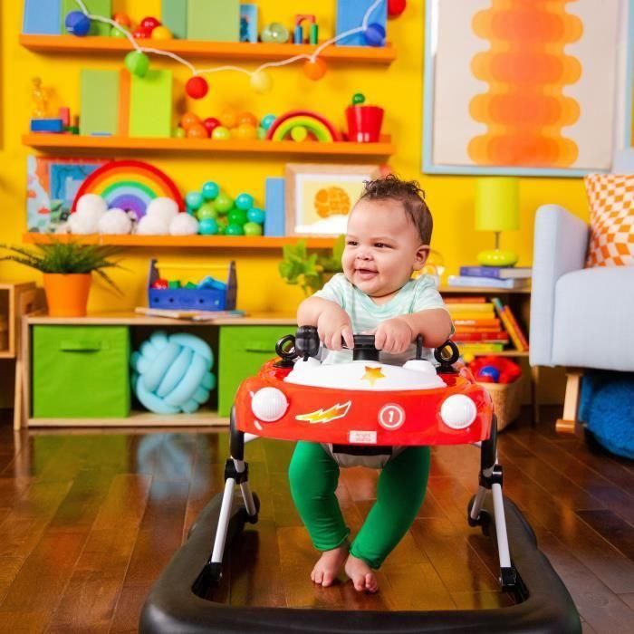 Bright Starts BS74451167841 Andador 3 en 1, coche pequeño, 3 modos de juego evolutivos, rojo 2 Bright Starts BS74451167841 Andador 3 en 1, coche pequeño, 3 modos de juego evolutivos, rojo 2