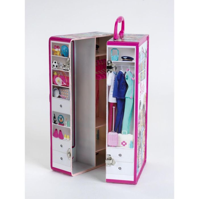 Armario ropero Barbie Cabinet Briefcase 3