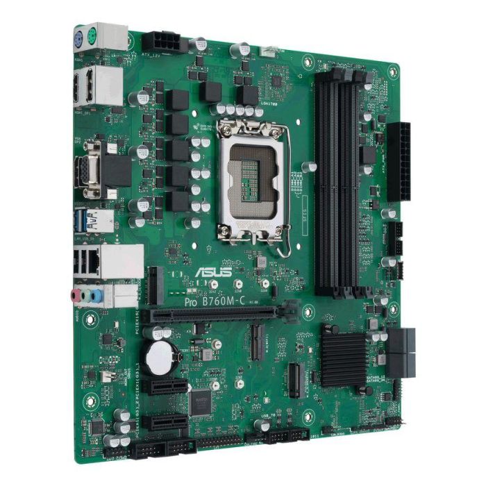 ASUS 1700 PRO B760M-C-CSM Placa Base para PC Intel B760 Chipset LGA 1700 DDR5 Micro ATX