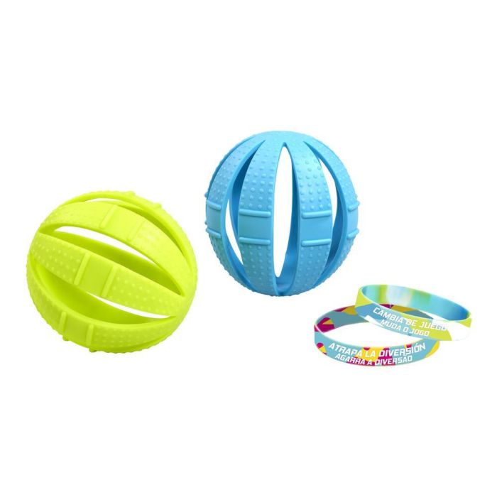 Bizak The Band It Ball Juego 3 en 1: Pelota, Balón de Rugby y Frisbee para +5 años 1