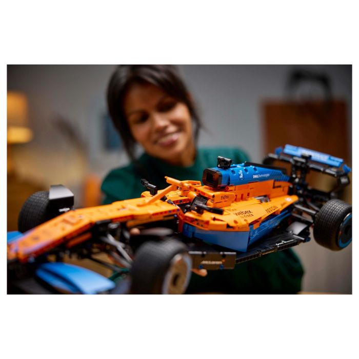Lego 42141 Technic The McLaren Formula 1 2022 Race Car, modelo a escala F1, kit de construcción para adultos
