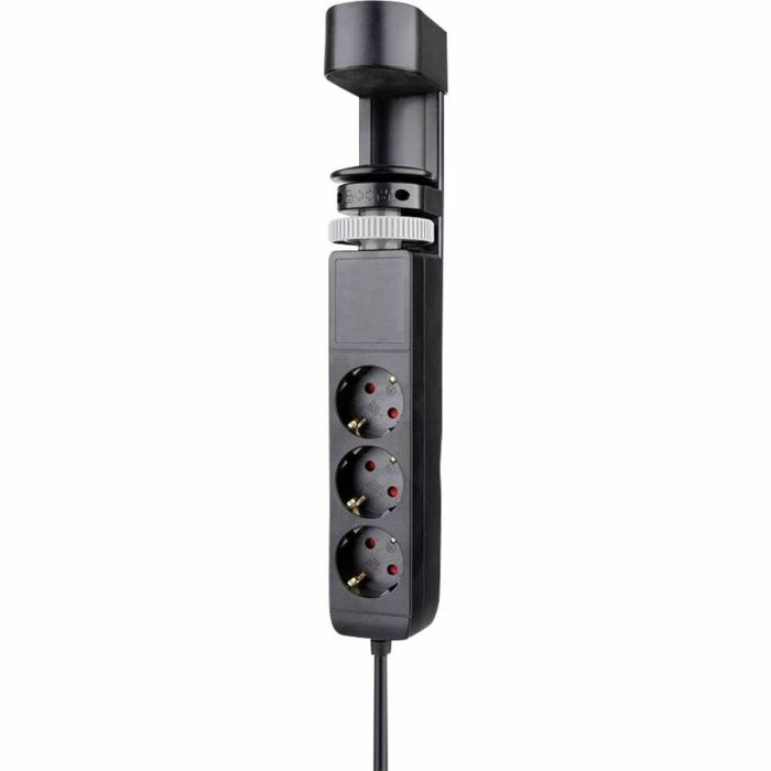 Neomounts DS22-840BL6 Regleta de Escritorio VOLT con Abrazadera, USB-C y USB-A Carga Rápida, 20W PD, 1.4m, Negra 12