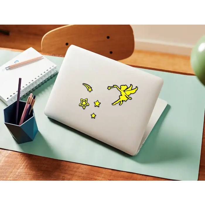 Imaginovo Pegatinas Hadas Luminosas con Relieve 190x105 mm 4