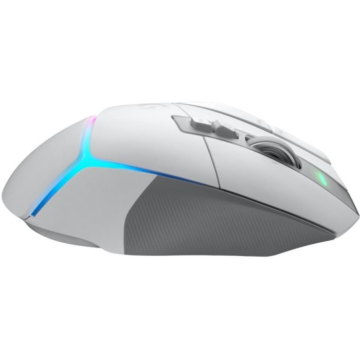 Logitech G G502 X PLUS EER2 Ratón Gaming Inalámbrico Óptico Blanco 25600 DPI, para mano derecha con 13 botones programables y RGB LIGHTSPEED 10 Logitech G G502 X PLUS EER2 Ratón Gaming Inalámbrico Óptico Blanco 25600 DPI, para mano derecha con 13 botones programables y RGB LIGHTSPEED 10