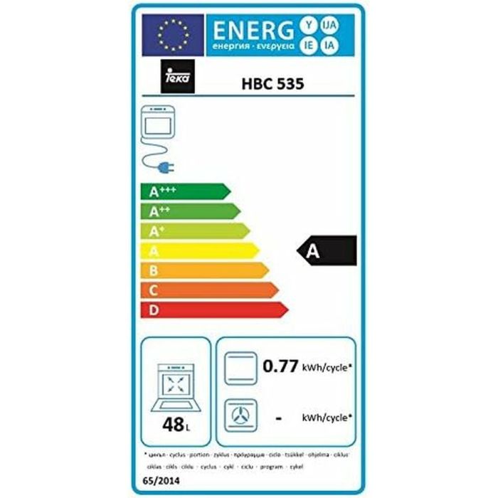 Horno Teka EASY 48 L 2593W 1400 W 1 Horno Teka EASY 48 L 2593W 1400 W 1
