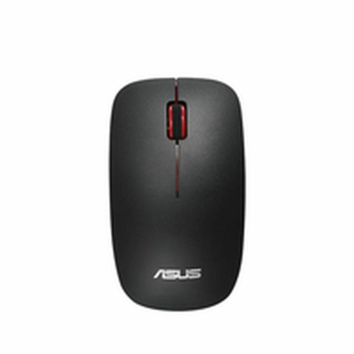 ASUS WT300 Ratón Inalámbrico RF Ambidextro Oficina 1600 DPI Negro Rojo 8