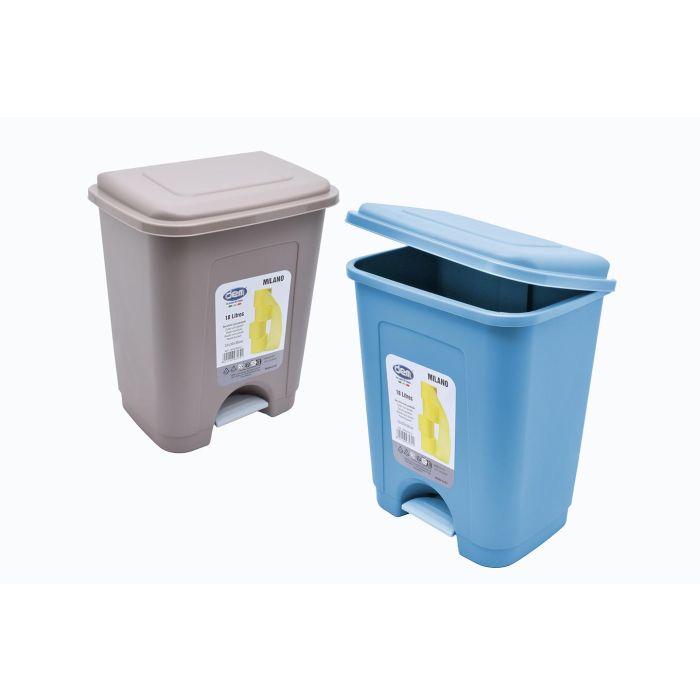 Cubo Con Pedal Milano 18L Colores (5 Unidades) 1 Cubo Con Pedal Milano 18L Colores (5 Unidades) 1