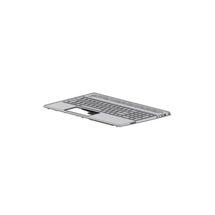 HP Top Cover/Keyboard, backlit, natural silver (models with GTX graphics) HP Top Cover/Keyboard, backlit, natural silver (models with GTX graphics)