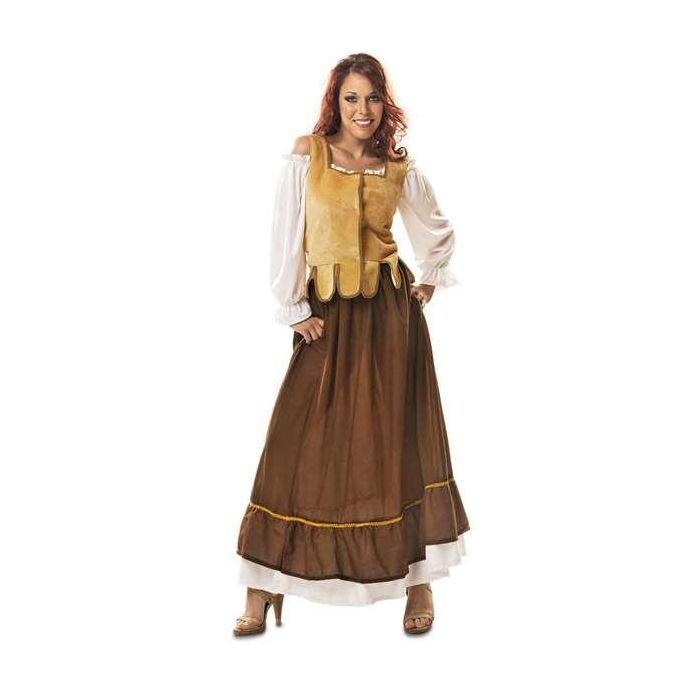 Disfraz mesonera camisa, chaleco y falda talla XXXL 1 Disfraz mesonera camisa, chaleco y falda talla XXXL 1