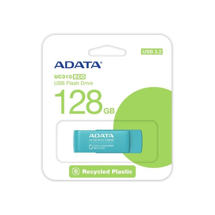 Memoria USB Adata UC310 128 GB Verde 1 Memoria USB Adata UC310 128 GB Verde 1