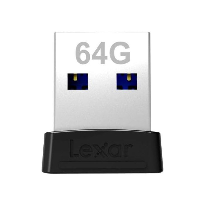 Memoria USB Lexar JumpDrive S47 Negro 64 GB 3