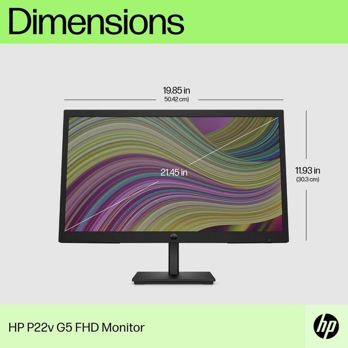 HP P22v G5 FHD Monitor 14 HP P22v G5 FHD Monitor 14