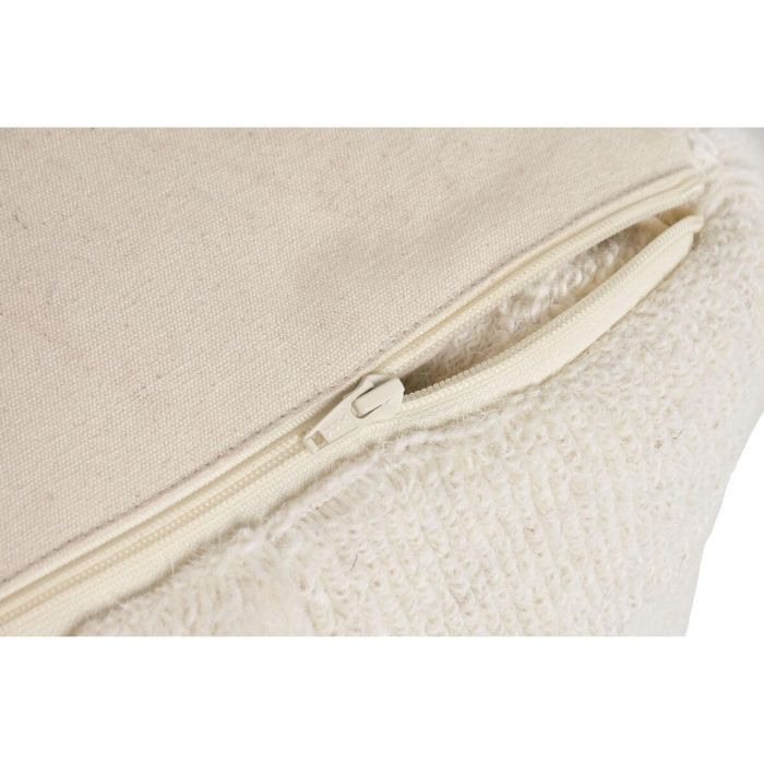 DKD Home Decor Carpets 2c25 Reposapies Boho Crudo 45 x 45 x 45 cm 1