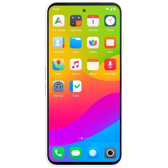 Fairphone 6 Dual-Sim 5G 8GB RAM 256GB Cloud White - Smartphone con Android 15, pantalla P-OLED 120Hz 1