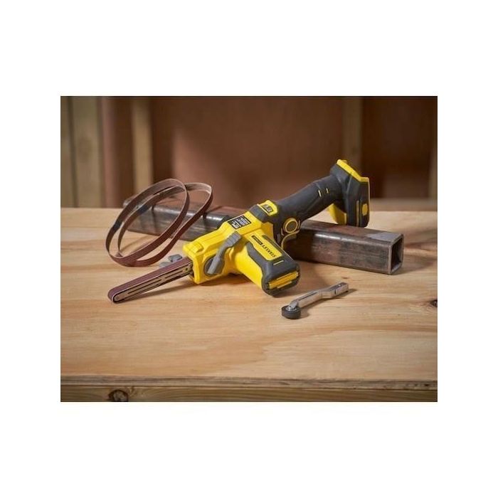 Lima eléctrica inalámbrica + 2 baterías de 2 Ah + cargador - Stanley Fatmax - SFMCE210D2K-QW - 18 V 1