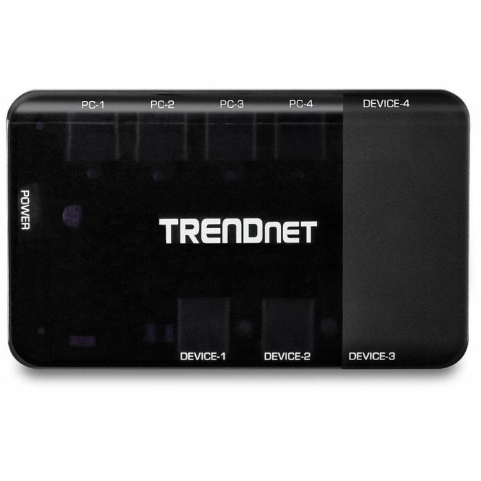 Switch Trendnet TK-U404 USB Negro 3 Switch Trendnet TK-U404 USB Negro 3