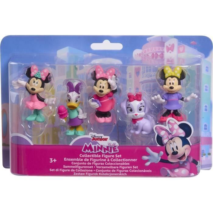 Figuras - DISNEY MINNIE MOUSE - Pack de 5 Figuras Minnie Mouse - No articuladas, 6 cm Figuras - DISNEY MINNIE MOUSE - Pack de 5 Figuras Minnie Mouse - No articuladas, 6 cm