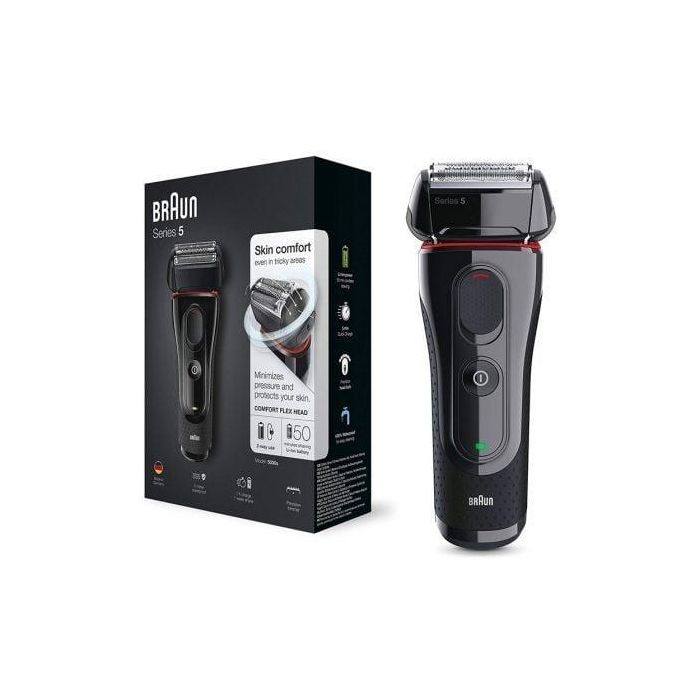Afeitadora Braun Wet and Dry Series 5 5030S/ con Batería 0 Afeitadora Braun Wet and Dry Series 5 5030S/ con Batería 0