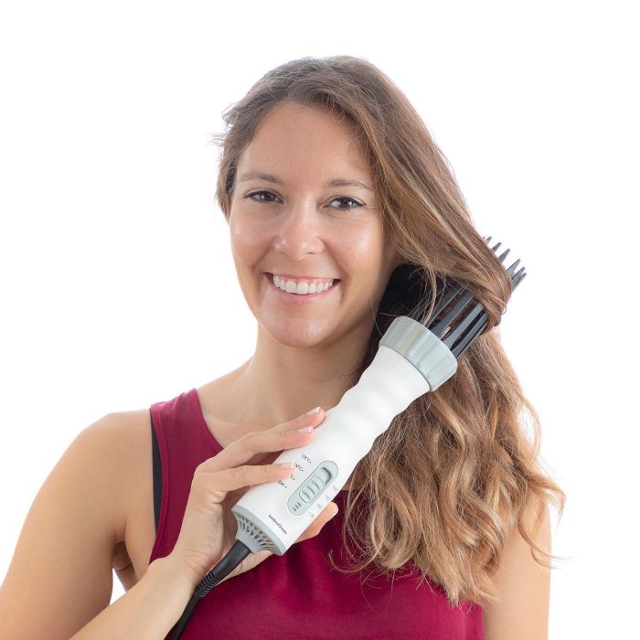 Cepillo Secador, Moldeador y Rizador de Pelo 3 en 1 Dryple InnovaGoods 550 W 4 Cepillo Secador, Moldeador y Rizador de Pelo 3 en 1 Dryple InnovaGoods 550 W 4