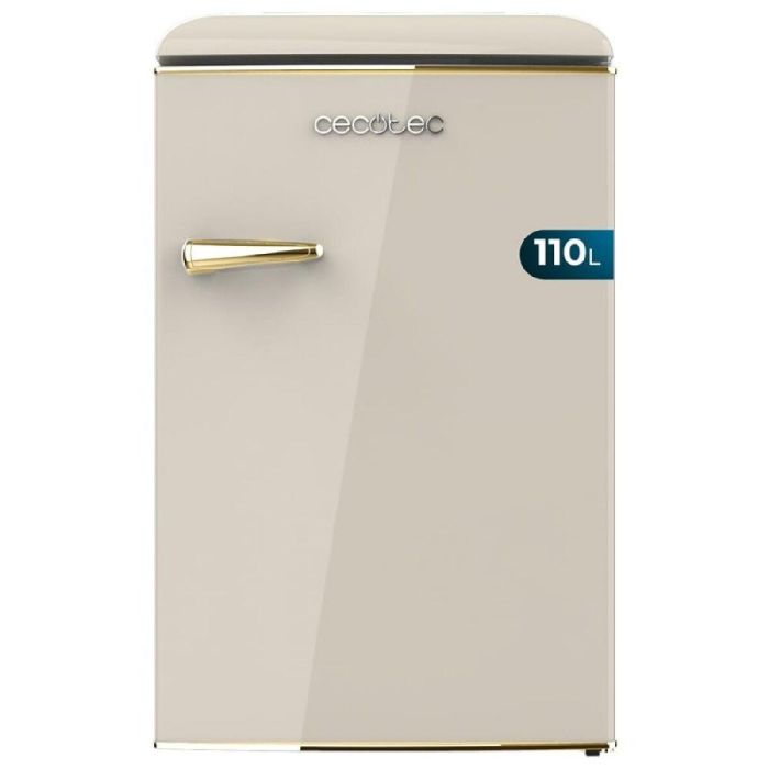 Cecotec Frigorífico Independiente CoolMarket TT Origin 110 Beige 110L Clase E