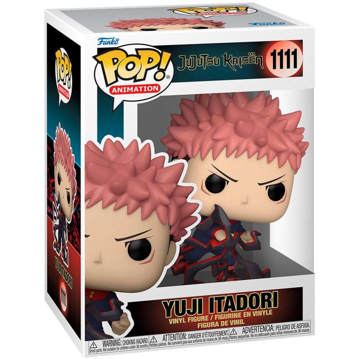 Funko Pop Jujutsu Kaisen Yuji Itadori - Figura de Vinilo de 9 cm 1 Funko Pop Jujutsu Kaisen Yuji Itadori - Figura de Vinilo de 9 cm 1