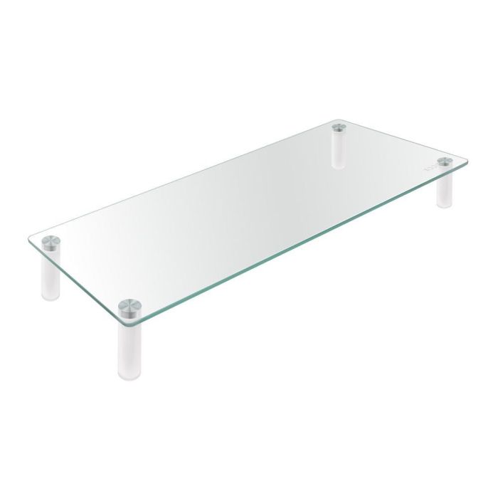 Tooq Soporte Monitor TQMR061 Elevador Multiusos Vidrio Templado Transparente hasta 20kg