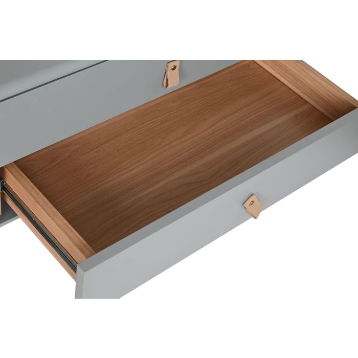 DKD Home Decor Mueble TV Urban Gris MDF y PU 140 x 55 x 40 cm 6