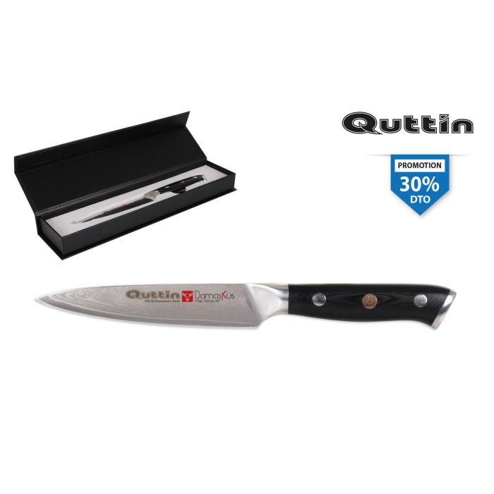 Cuchillo de cocina Damaskus 12 cm Quttin (2 Unidades) Cuchillo de cocina Damaskus 12 cm Quttin (2 Unidades)