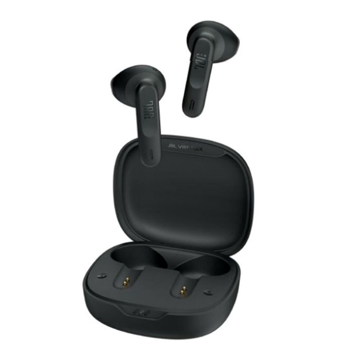 JBL JBLVFLEXBLK Auriculares Inalámbricos True Wireless Vibe Flex con Sonido Deep Bass, 32h Autonomía, IPX54, Negro 4