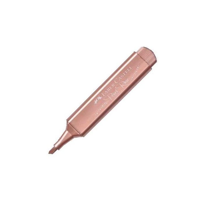 Faber Castell Marcador Textliner 46 Metálico Oro Rosa Faber Castell Marcador Textliner 46 Metálico Oro Rosa