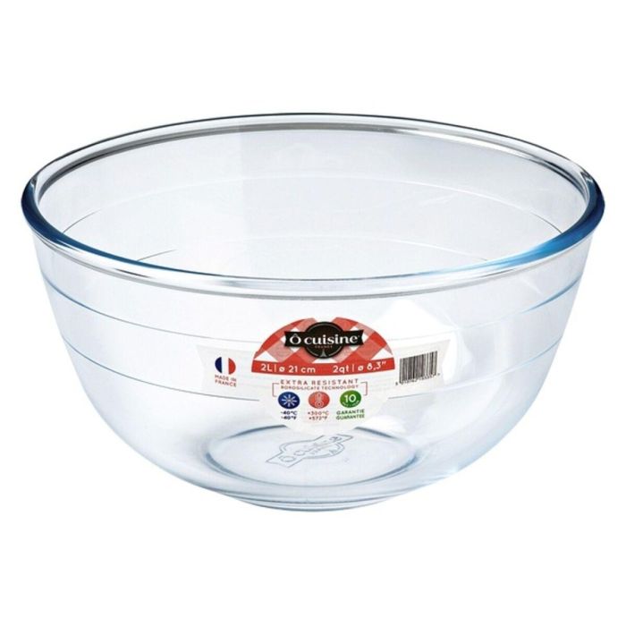Bol para Mezclar Ô Cuisine O Transparente Vidrio 3