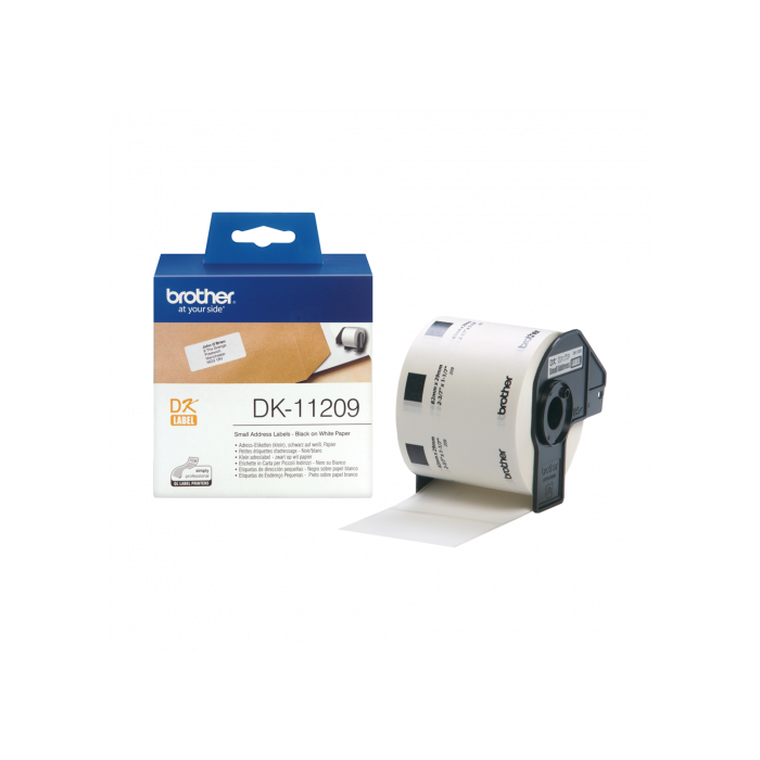 BROTHER Rollo de Etiquetas de 62x29mm de 800 Uds. 1 BROTHER Rollo de Etiquetas de 62x29mm de 800 Uds. 1