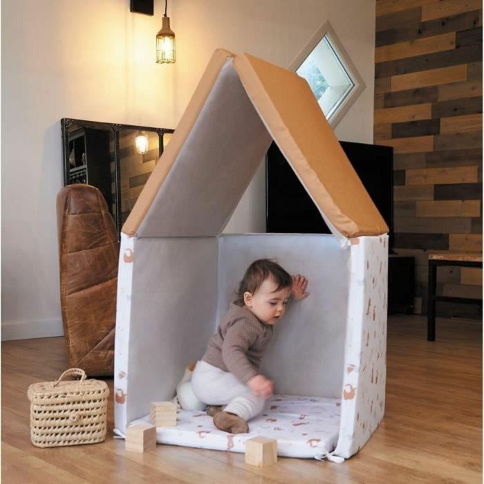 Tineo TIN3275055657609 Maxi Malin Little Farmer Alfombra de Juego y Despertar para Bebés 4 en 1 Multifunción Escalable 1