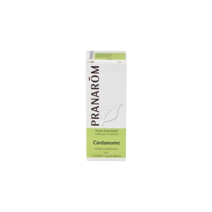 PRANAROM Aceite Esencial de Cardamomo 5ml – Digestivo, Expectorante y Tónico