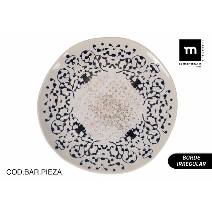 Plato Llano Jerica 26 cm - La Mediterranea (6 Unidades) Plato Llano Jerica 26 cm - La Mediterranea (6 Unidades)